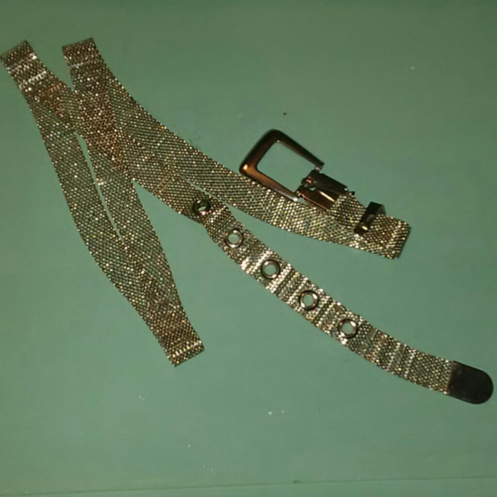 Vtg Ladies Stainless Steel BELT